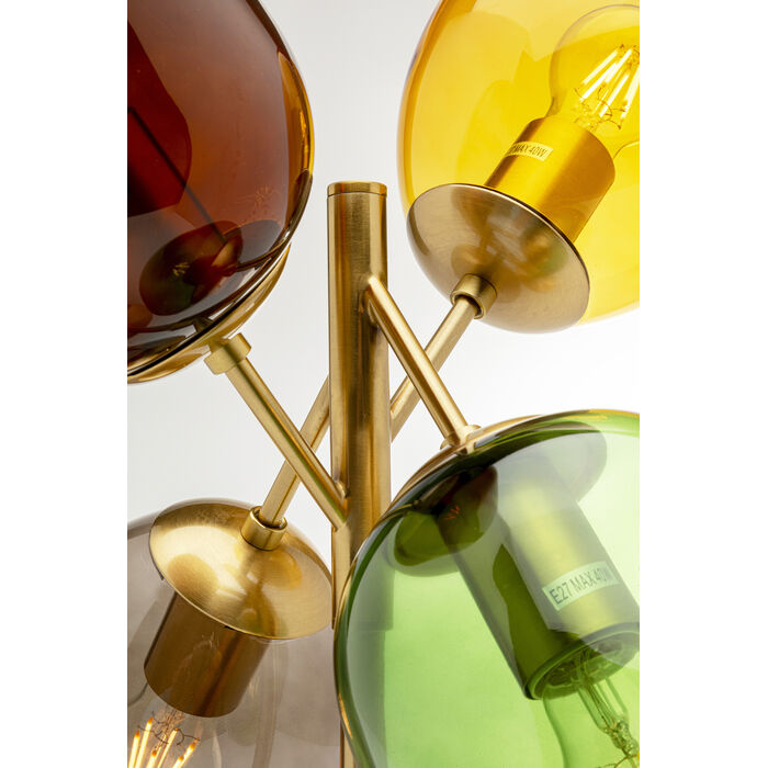 
                  
                    Bloom Kugel – Skulpturale Tischlampe mit Farbglas für stilvolle Räume
                  
                