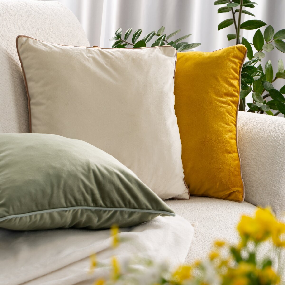 Dekokissen 45x45 cm – Exklusives Design für stilvolle Wohn- und Hotelräume