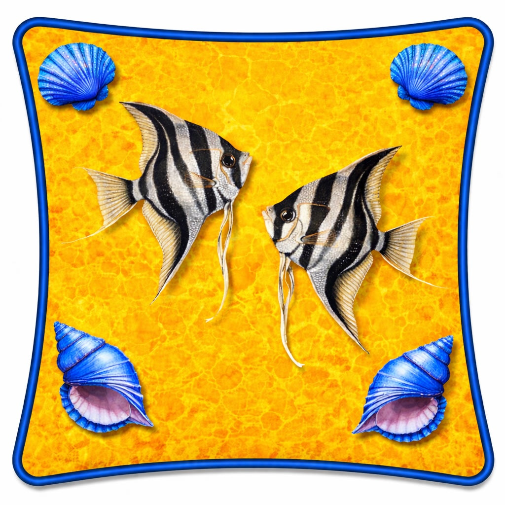 Deko Kissen - Lovely Meerestiere - 45 x 45 cm - hochwertig
